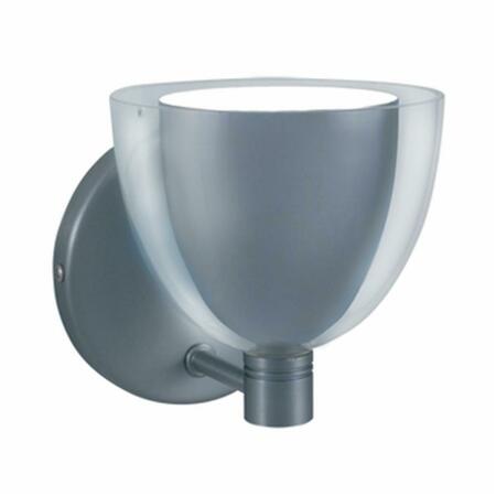 JESCO LIGHTING GROUP 1-Light Wall Sconce Lina - Series 215- Chrome WS215-CHWH